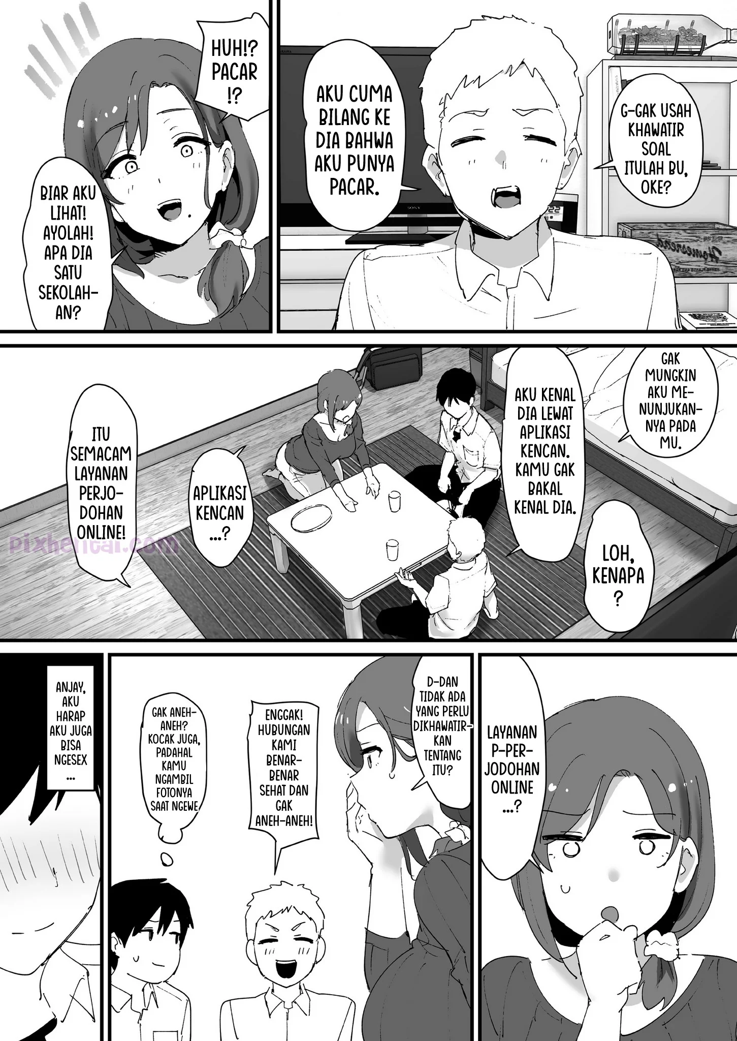 Komik hentai xxx manga sex bokep Matched With My Friends Mom on a Dating App 4